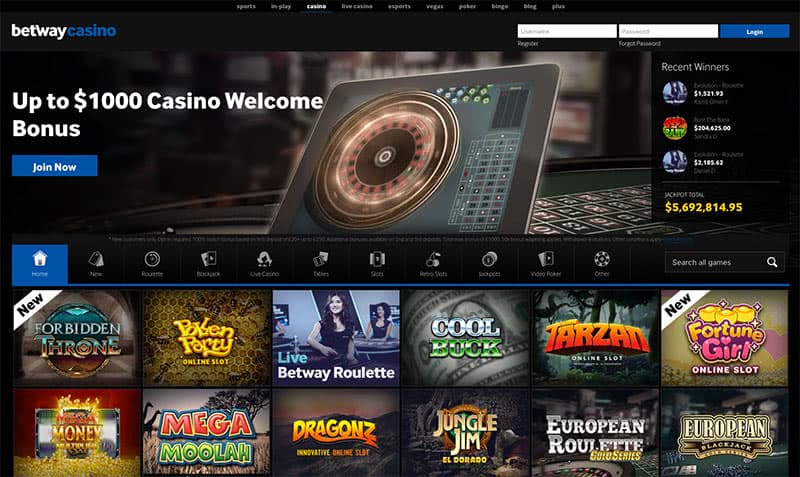 Betway Casinobonus